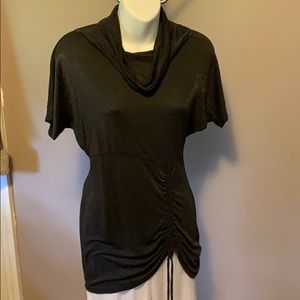 Dark grey shimmer blouse